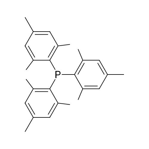 Trimesitylphosphine structure diagram