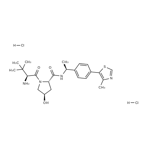 (S,R,S)-AHPC-Me dihydrochloride structure diagram