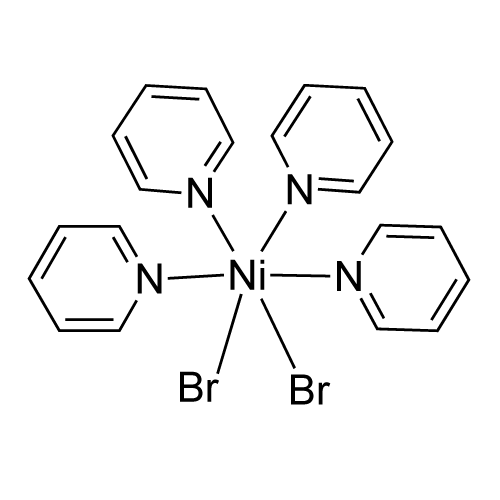dibromonickel;pyridine structure diagram
