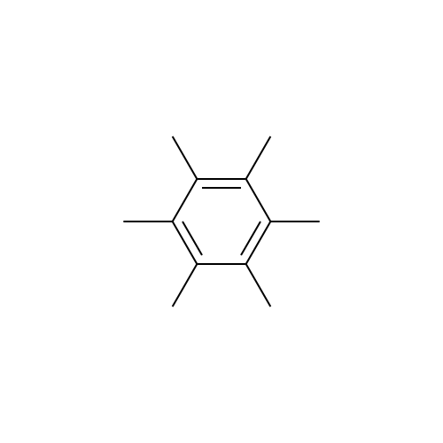 Hexamethylbenzene structure diagram