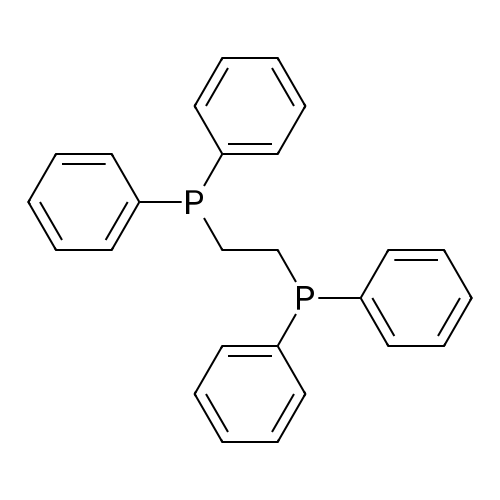 1,2-Bis(diphenylphosphino)ethane structure diagram