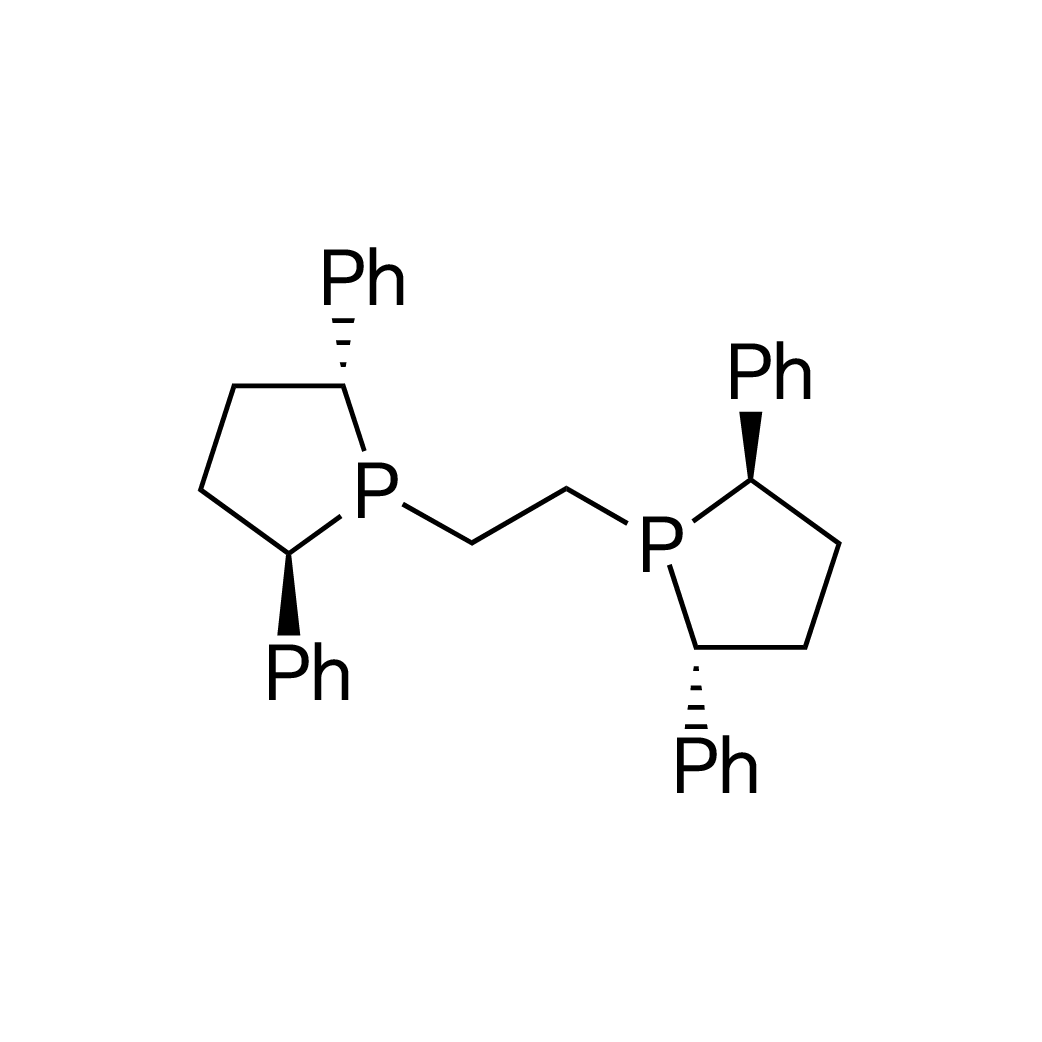 1,2-Bis((2R,5R)-2,5-diphenylphospholan-1-yl)ethane structure diagram