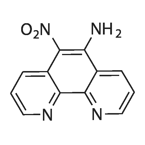 5-Nitro-6-amino-1,10-phenanthroline structure diagram