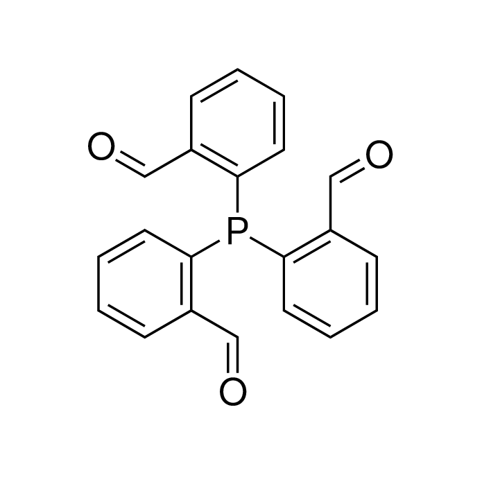2,2',2''-Phosphinetriyltribenzaldehyde structure diagram