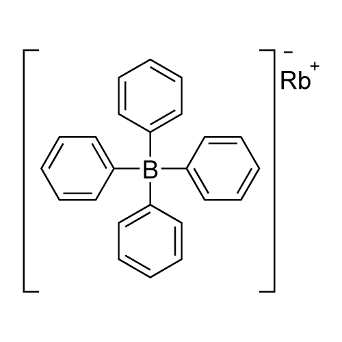rubidium tetraphenylborate structure diagram