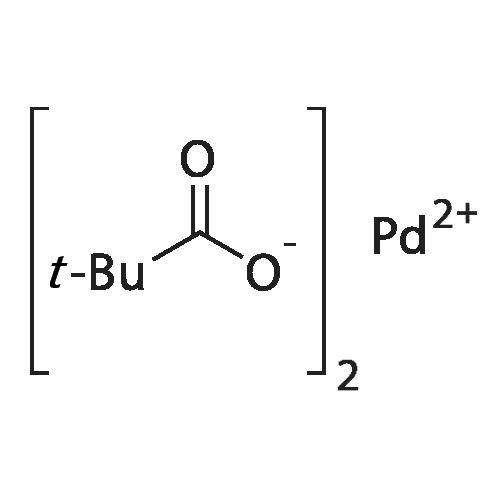 Palladium(II) pivalate structure diagram