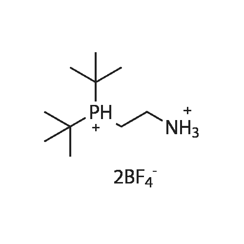 (2-Ammonioethyl)di-t-butylphosphonium bis(tetrafluoroborate) structure diagram