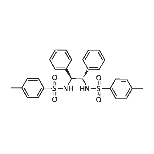 N,N'-((1S,2S)-1,2-Diphenylethane-1,2-diyl)bis(4-methylbenzenesulfonamide) structure diagram