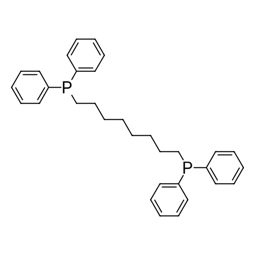 1,8-Bis(diphenylphosphino)octane structure diagram