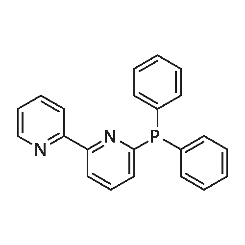 6-(Diphenylphosphino)-2,2'-bipyridine structure diagram