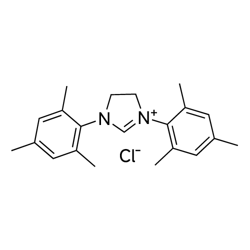 1,3-Dimesityl-4,5-dihydro-1H-imidazol-3-ium chloride structure diagram