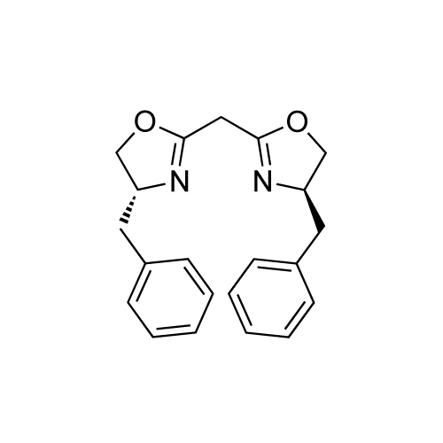 Bis((R)-4-benzyl-4,5-dihydrooxazol-2-yl)methane structure diagram