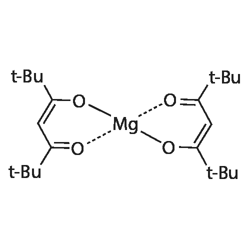 Bis(2,2,6,6-tetramethyl-3,5-heptanedionato)magnesium structure diagram