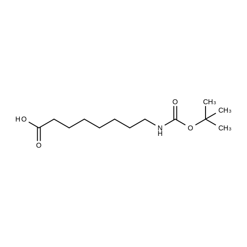 Boc-8-Aoc-OH structure diagram