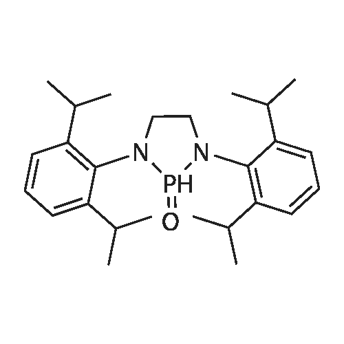 1,3-Bis(2,6-diisopropylphenyl)-1,3,2-diazaphospholidine 2-oxide structure diagram