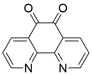 1,10-Phenanthroline-5,6-dione structure diagram