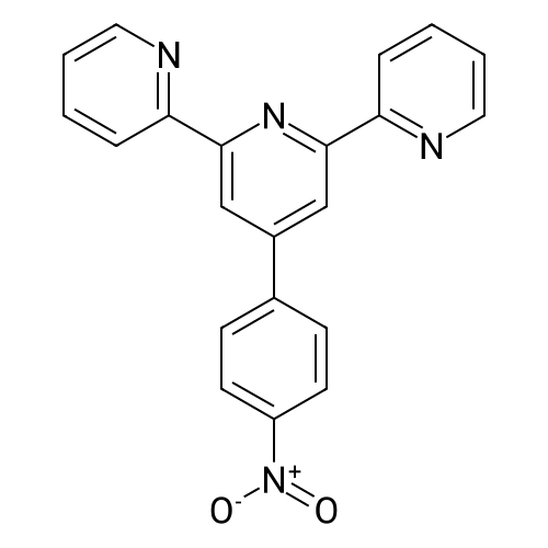 4'-(4-Nitrophenyl)-2,2':6',2''-terpyridine structure diagram