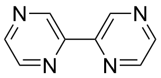 2,2'-Bipyrazine structure diagram