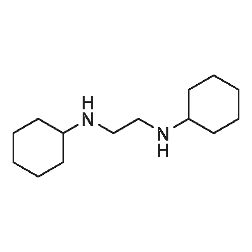 N1,N2-Dicyclohexylethane-1,2-diamine structure diagram