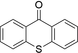 Thioxanthen-9-one structure diagram