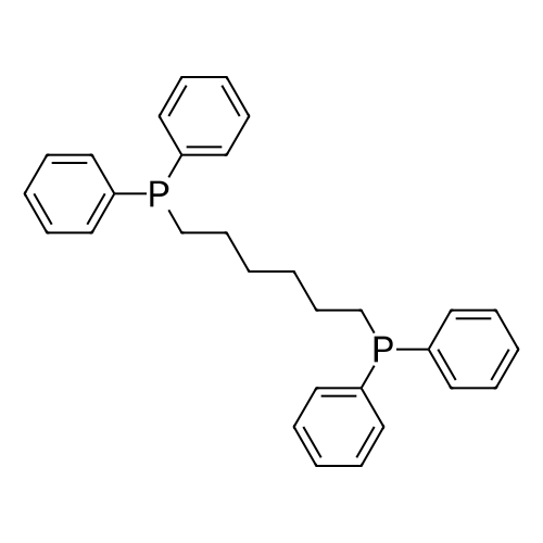 1,6-Bis(diphenylphosphino)hexane structure diagram