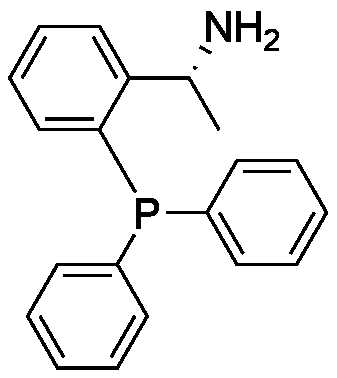 (R)-1-(2-(Diphenylphosphino)phenyl)ethanamine structure diagram