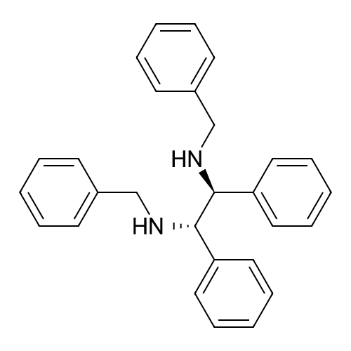 (1S,2S)-N1,N2-dibenzyl-1,2-diphenylethane-1,2-diamine structure diagram