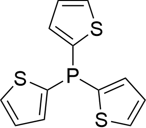 Tri(thiophen-2-yl)phosphine structure diagram