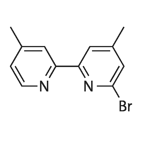 6-Bromo-4,4'-dimethyl-2,2'-bipyridine structure diagram