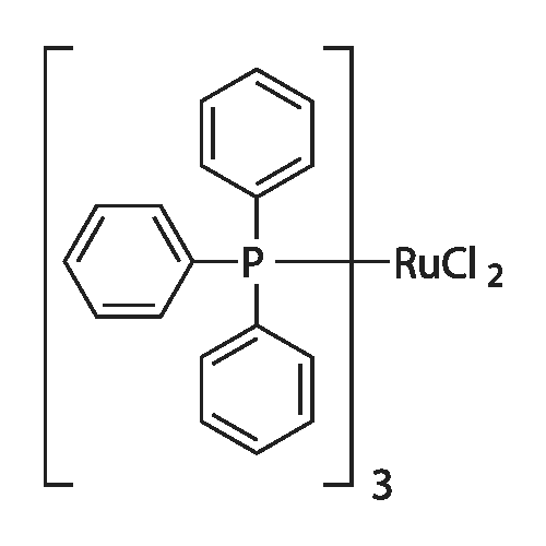 dichlororuthenium;triphenylphosphane structure diagram