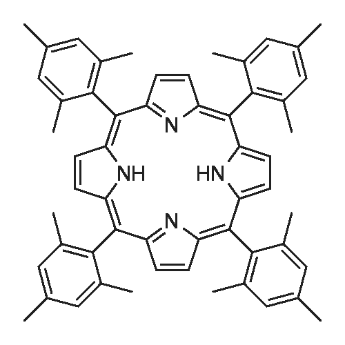 5,10,15,20-Tetrakis(2,4,6-trimethylphenyl)porphyrin structure diagram