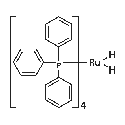 Dihydridotetrakis(triphenylphosphine)ruthenium(II) structure diagram