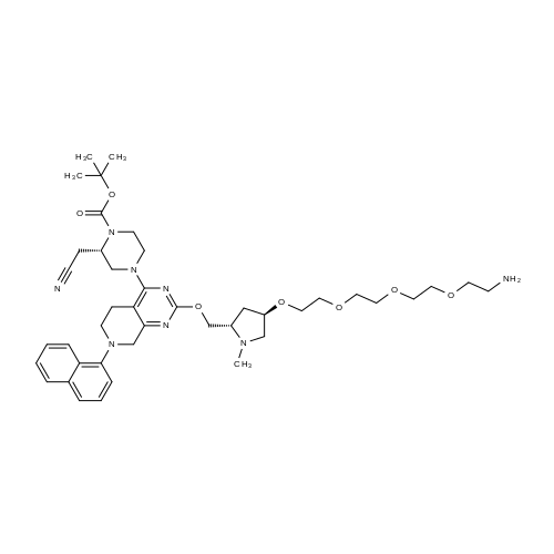 K-Ras ligand-Linker Conjugate 6 structure diagram