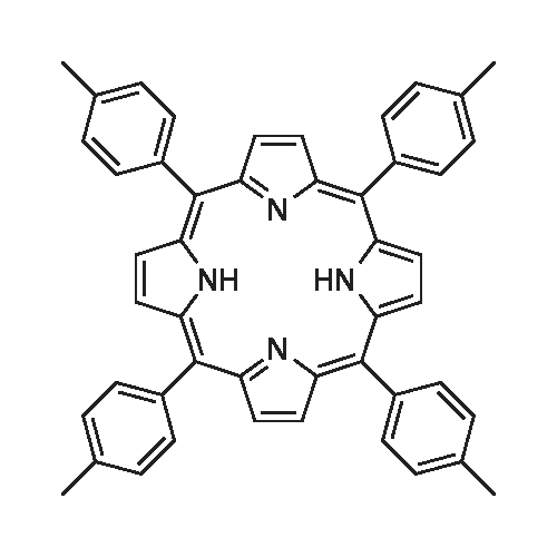 5,10,15,20-Tetrakis(4-methylphenyl)-21H,23H-porphine structure diagram