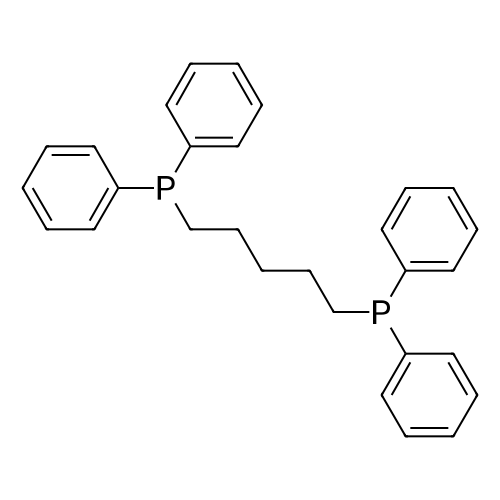 1,5-Bis(diphenylphosphino)pentane structure diagram