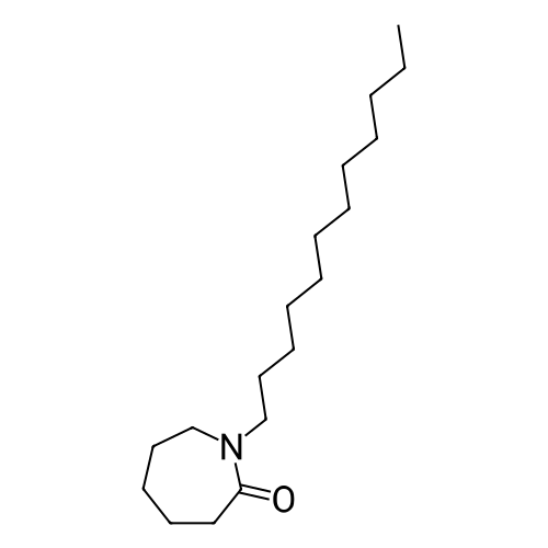 1-Dodecylazepan-2-one structure diagram