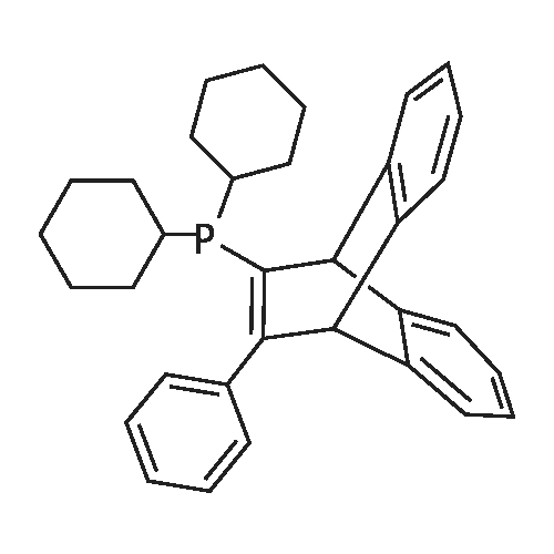 11-Dicyclohexylphosphino-12-phenyl-9,10-ethenoanthracene structure diagram