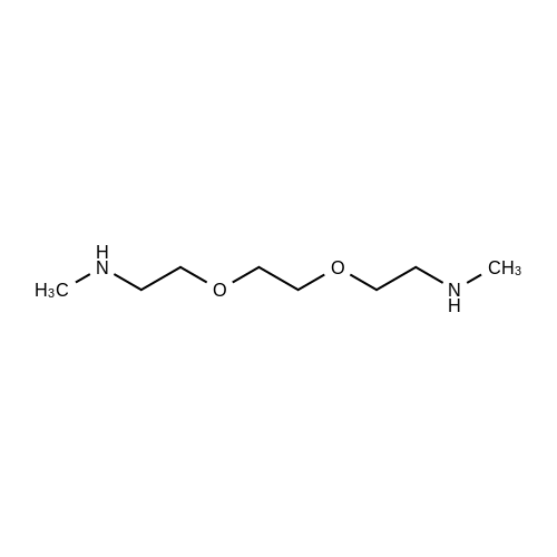 1,8-Bis(methylamino)-3,6-dioxaoctane structure diagram