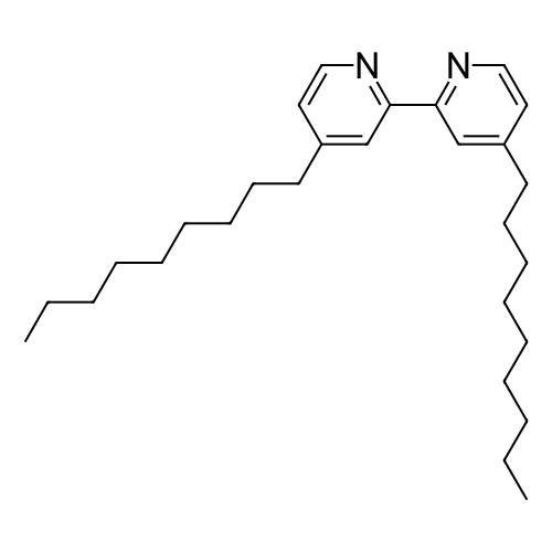 4,4'-Dinonyl-2,2'-bipyridine structure diagram