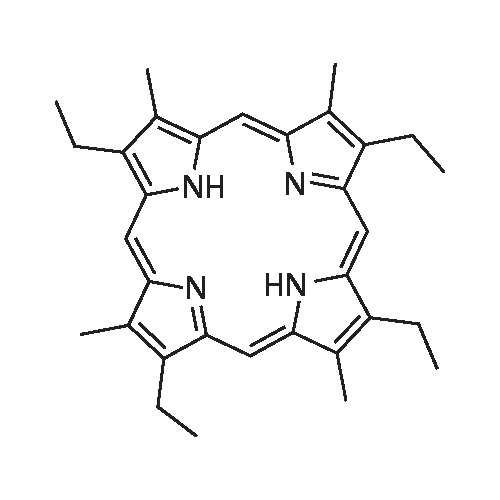 Etioporphyrin III structure diagram