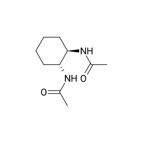 N,N'-((trans-Cyclohexane-1,2-diyl)diacetamide structure diagram