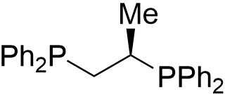 (R)-Propane-1,2-diylbis(diphenylphosphine) structure diagram