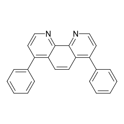 4,7-Diphenyl-1,10-phenanthroline structure diagram