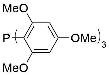 Tris(2,4,6-trimethoxyphenyl)phosphine structure diagram