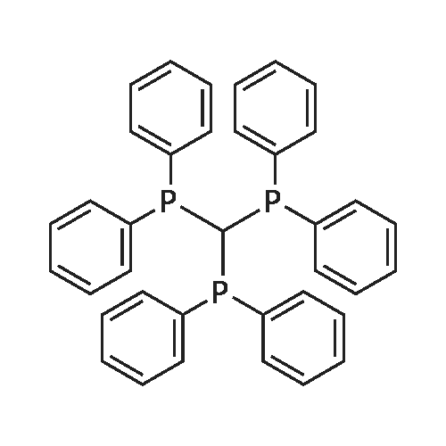Tris(diphenylphosphino)methane structure diagram