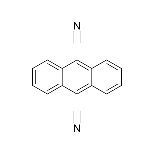 9,10-Anthracenedicarbonitrile structure diagram