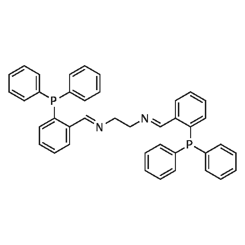N1,N2-Bis((2-(diphenylphosphino)phenyl)methylene)-1,2-ethanediamine structure diagram