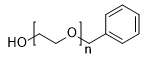 Benzyl-PEG-OH, MW 2,000 structure diagram