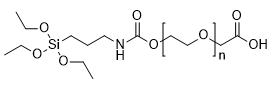 Silane-PEG-CH2COOH, MW 2,000 structure diagram