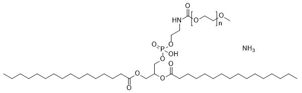 16:0 PEG5000 PE structure diagram